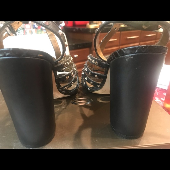 Sam Edelman Yadira Strappy Studded Block Heel - Picture 4 of 6